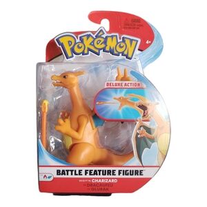 Pokémon Battle Feature Figure CHARIZARD Deluxe Action S3 - NEW SEALED